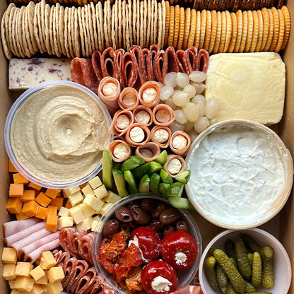 vegetarian focaccia box huon valley catering